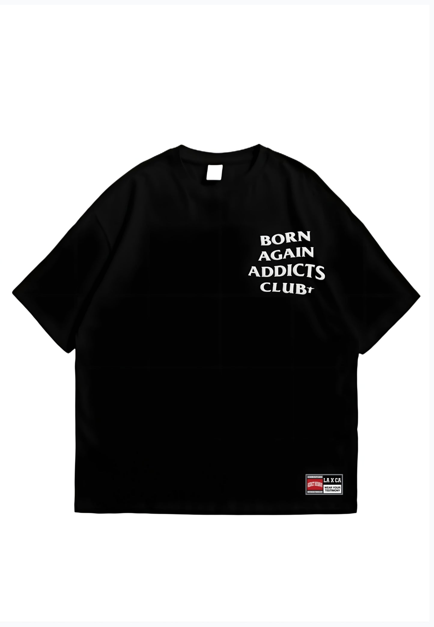 BORN AGAIN ADDICT CLUB BOXY TEE (COMING SOON)
